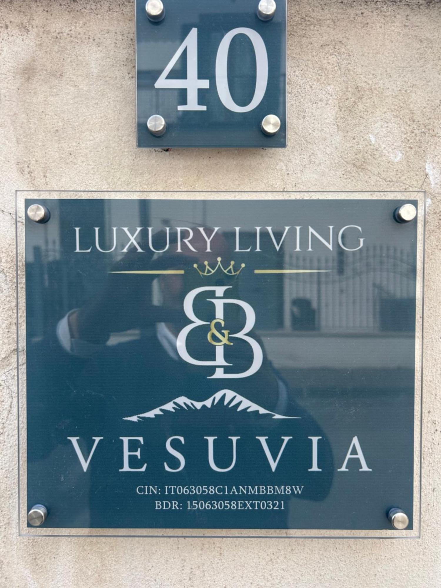 Vesuvia B&B Luxury Living بومبيي المظهر الخارجي الصورة